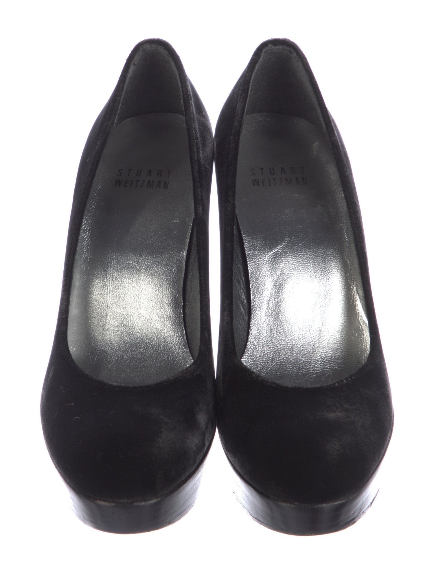Stuart Weitzman Velvet Pumps